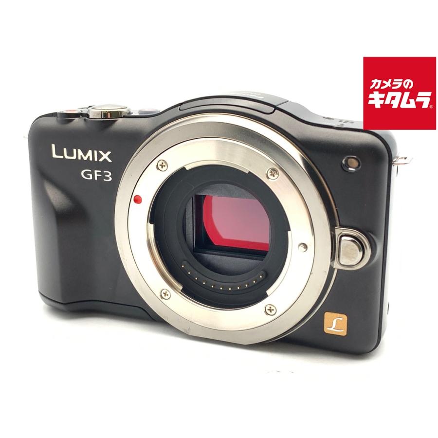 良品中古 DMC-GF3 エスプリブラック ボディ M333 中古】 【良品】 パナソニック LUMIX DMC-GF3-K ボディ エスプリ