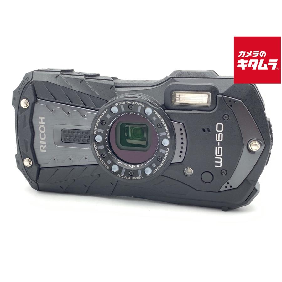 中古】 【良品】 リコー WG-60 ブラック : カメラのキタムラヤフー店
