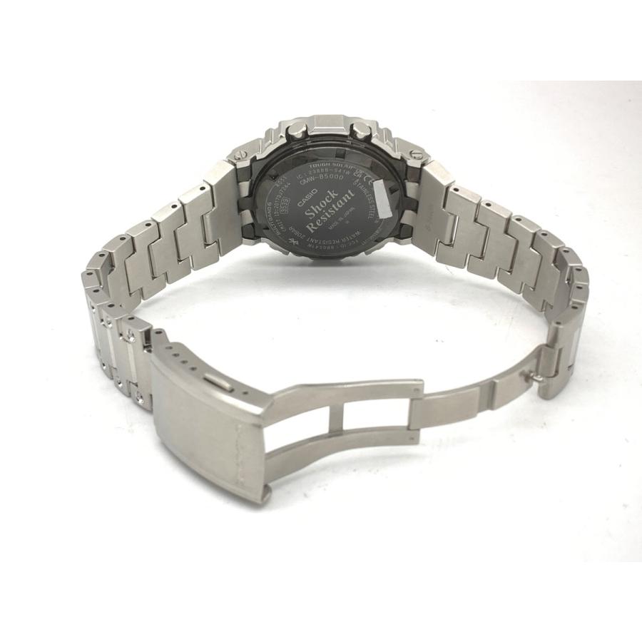 中古】 【良品】 カシオ G-SHOCK シルバー GMW-B5000D-1CJF ステンレス
