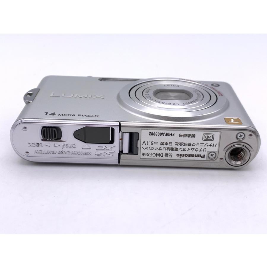 中古】 【良品】 パナソニック LUMIX DMC-FX66-S プレシャスシルバー