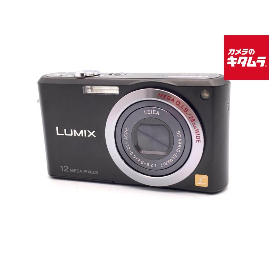 中古】 【並品】 パナソニック LUMIX DMC-FX100-K ブラック : カメラの 