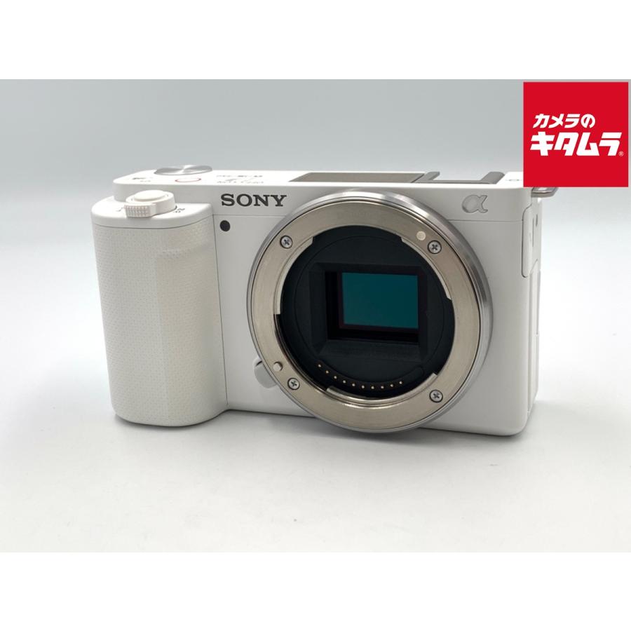 中古】 【良品】 ソニー VLOGCAM ZV-E10 ボディ ホワイト : カメラの  