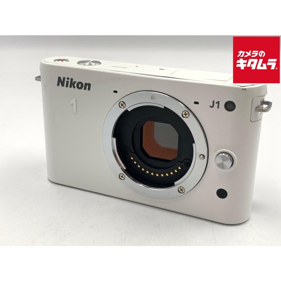 中古】 【並品】 ニコン Nikon 1 J1 ボディ ホワイト : カメラの