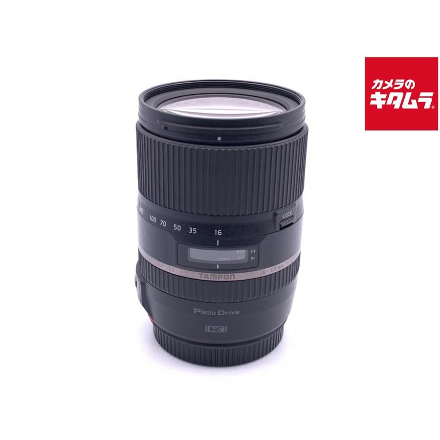 タムロン　DI2 16-300mm キャノン　レンズ　美品 Di タムロン TAMRON 16-300mm F3.5-6.3 II VC PZD MACRO キヤノン用 高