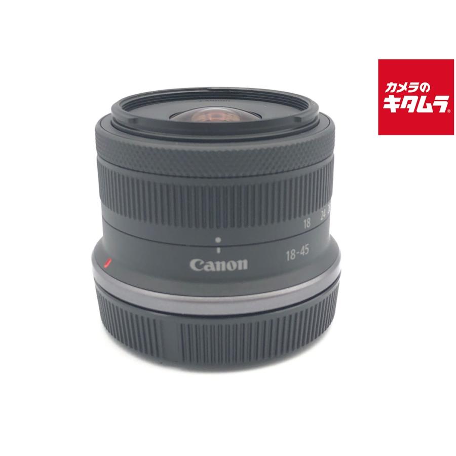 中古　Canon RF 18-45mm ズームレンズ 中古】 【良品】 キヤノン RF-S18-45mm F4.5-6.3 IS STM : カメラの