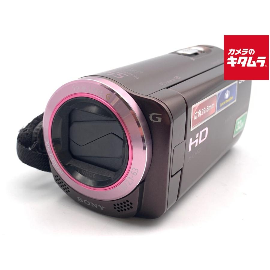 【美品】SONY Handycam HDR-CX270V ブラウン　動作確認済 中古】 【良品】 ソニー HDR-CX270V ボルドーブラウン : カメラの