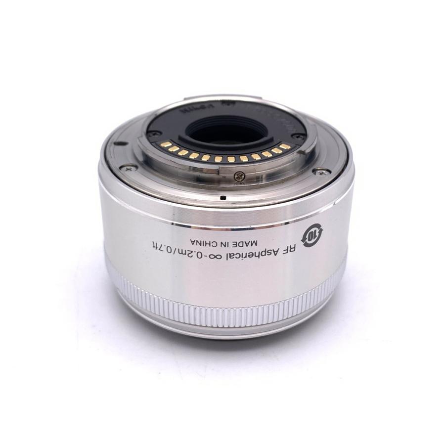 中古】 【並品】 ニコン 1 NIKKOR 18.5/1.8 シルバー : カメラの