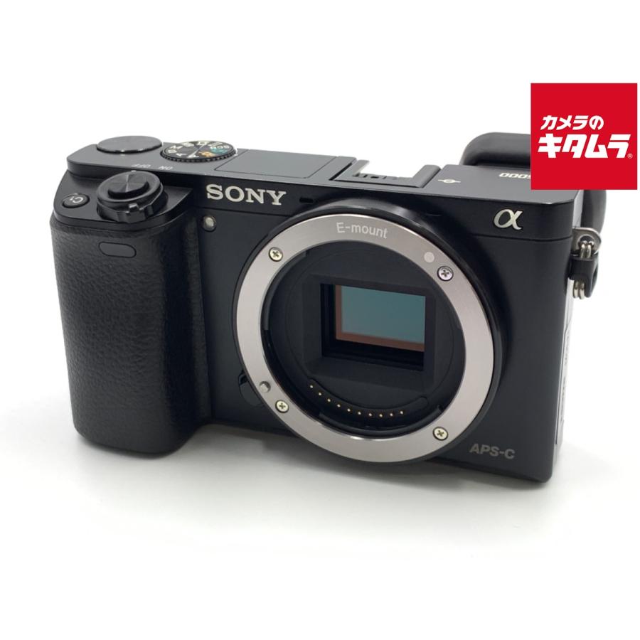 ソニー ミラーレス一眼 α6000 ボディ ブラック ILCE-6000 B(中古品) 中古】 【並品】 ソニー α6000 ボディ ブラック [ILCE-6000 B