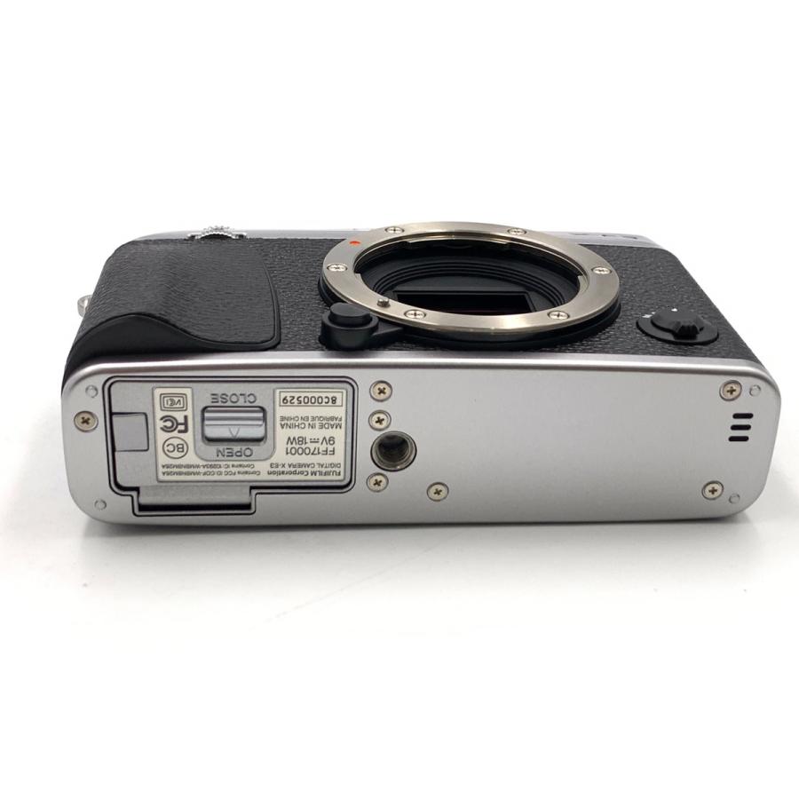 中古】 【良品】 フジフイルム X-E3 ボディ シルバー : カメラの