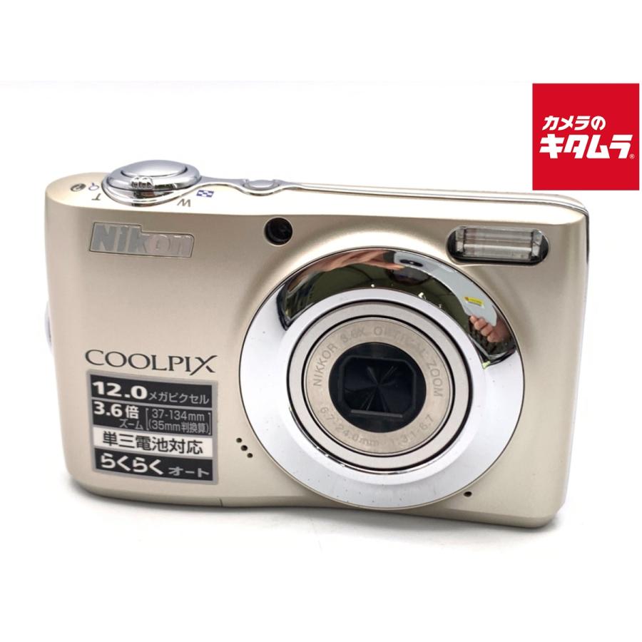 未使用　美品　Nikon COOLPIX L22 デジカメ ニコン（Nikon） 【中古】 【良品】 COOLPIX L22 シルバー : カメラの