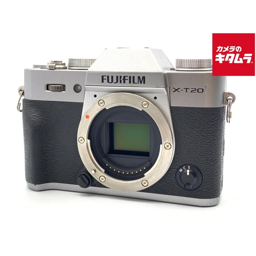 【中古】富士フィルム(FUJIFILM) X-T20 ボディ シルバー FUJIFILM（フジフイルム） 【中古】 【並品】 X-T20 ボディ シルバー