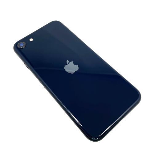 【中古：A(美品)】Apple iPhone SE（第3世代） 128GB ミッドナイト SIMフリー【ガラスフィルム付属】 アイフォン 中古 スマートフォン 本体の画像