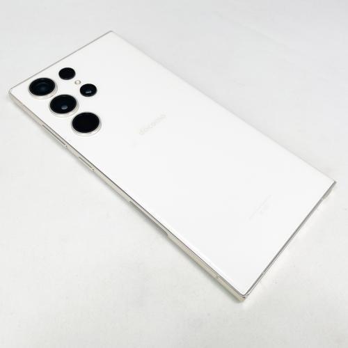 【中古：A(美品)】 Samsung Galaxy S23 Ultra 5G SC-52D 256GB クリーム SIMフリー 《納期約１−２週間》の画像
