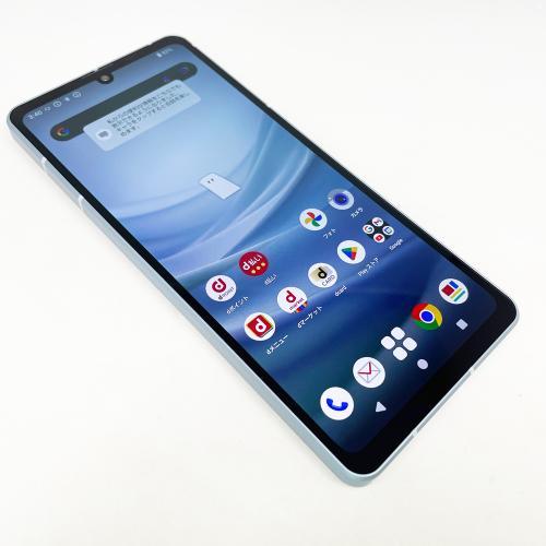 【中古：A(美品)】 SHARP AQUOS sense7 SH-53C 128GB ブルー SIMフリー シャープ アクオス 中古 スマートフォン 本体 《納期約１−２週間》の画像