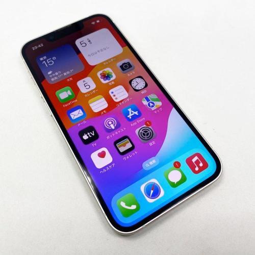 【中古：A(美品)】 Apple iPhone 13 mini 128GB スターライト SIMフリー アイフォン 中古 スマートフォン 本体の画像