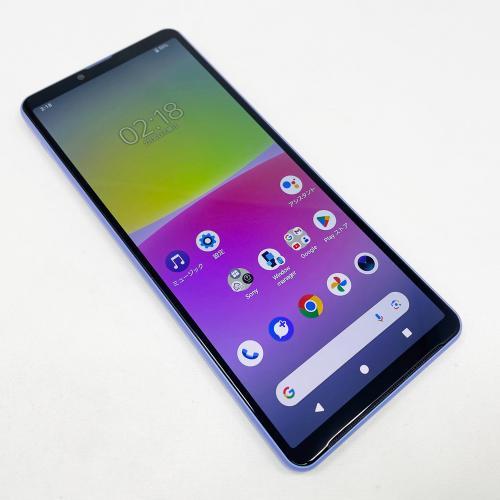 【中古：A(美品)】 SONY Xperia10 IV 5G　SOG07  128GB ラベンダー SIMフリー エクスペリア 中古 スマートフォン 本体 《納期約１−２週間》の画像