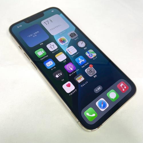 【中古：A(美品)】Apple iPhone 13 Pro 256GB ゴールド SIMフリー 《納期約１−２週間》の画像