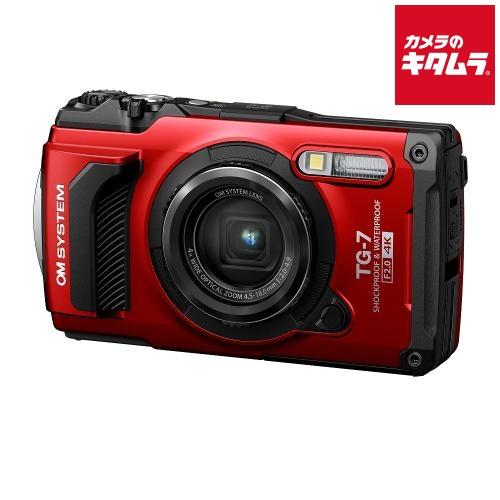 OM Digital Solutions(OMデジタルソリューションズ) OM SYSTEM Tough TG-7 [レッド]の商品画像（Yahoo!ショッピング）