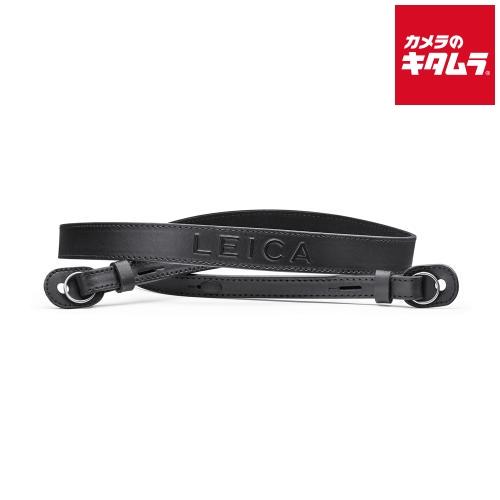 ライカ（Leica） 18553 レザーキャリングストラップ ブラック : カメラ