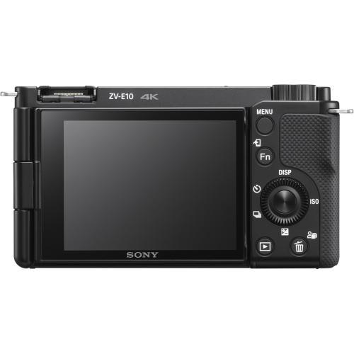 ソニー VLOGCAM ZV-E10 ボディ ブラック SONY ミラーレス一眼カメラ Vlogカメラ 自撮り対応 4K60P 高速AF  Wi-Fi搭載 スマホ転送対応 《納期約１−２週間》の画像