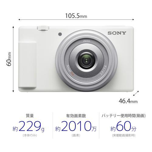 即日発送　SONY ZV-1F デジタルカメラ ホワイト Sony ZV-1F Vlog Camera (White) (27242926295) | Bedfords.com