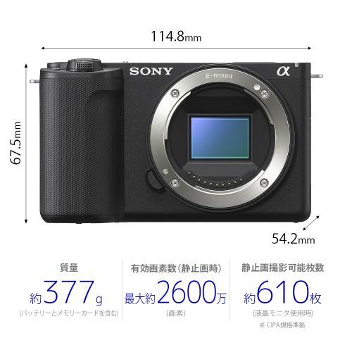 SONY（ソニー） VLOGCAM ZV-E10 II パワーズームレンズキット ブラック
