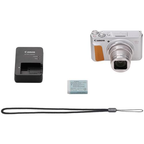 キヤノン PowerShot SX740 HS シルバー 《納期約1−2週間》 : カメラ