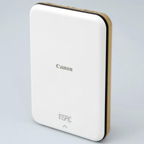 キヤノン スマホ専用ミニフォトプリンター iNSPiC PV-123-GD