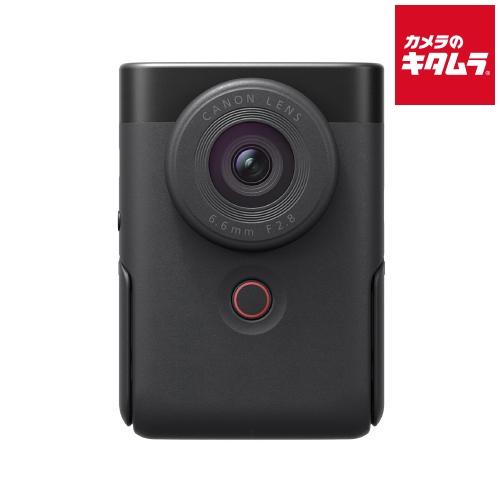 Canon コンパクトデジタルカメラ PowerShot V10 Vlogカメラ ブラック PSV10BK（Yahoo!・カメラのキタムラヤフー店）