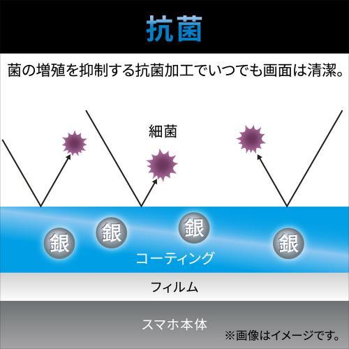 エレコム PM-G231FLFPAN フィルム/衝撃吸収/指紋防止/反射防止（Galaxy S23(SC-51D/SCG19)用）｜emedama｜04