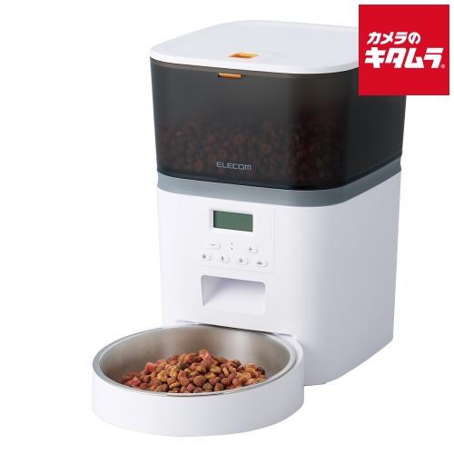 ELECOM（エレコム） PET-AF01WH mofult(モフルト) ペット用自動給餌器
