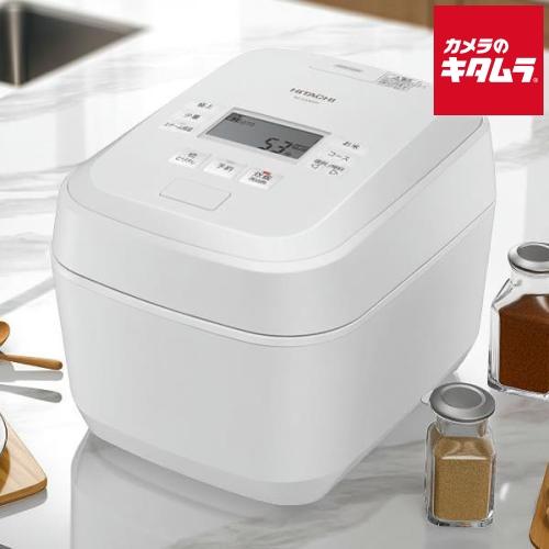 日立 沸騰鉄釜 ふっくら御膳 RZ-V100HM(W) [フロストホワイト]（Yahoo!・カメラのキタムラヤフー店）