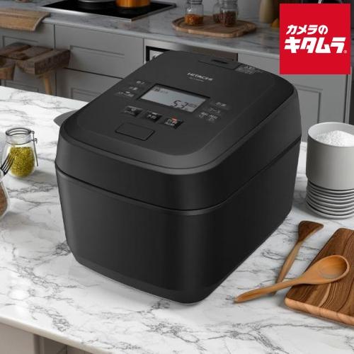 HITACHI 日立 炊飯器 沸騰鉄釜 ふっくら御膳 RZ-V100HMK フロストブラック（Yahoo!・カメラのキタムラヤフー店）