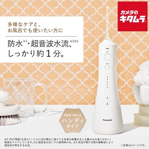Panasonic (パナソニック)ジェットウォッシャー ドルツ 口腔洗浄器 EW-DJ55-W（Yahoo!・カメラのキタムラヤフー店）