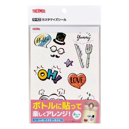 サーモス カスタマイズシール Seal Pop 01 ポップ 01 納期約１週間 カメラのキタムラ Paypayモール店 通販 Paypayモール