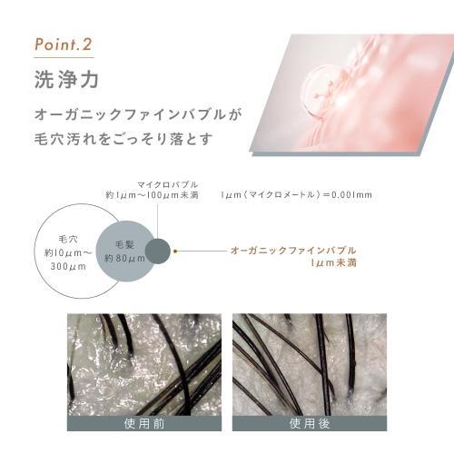 Noend オーガニックファインバブルシャワーヘッド ブラック NB-SH-002