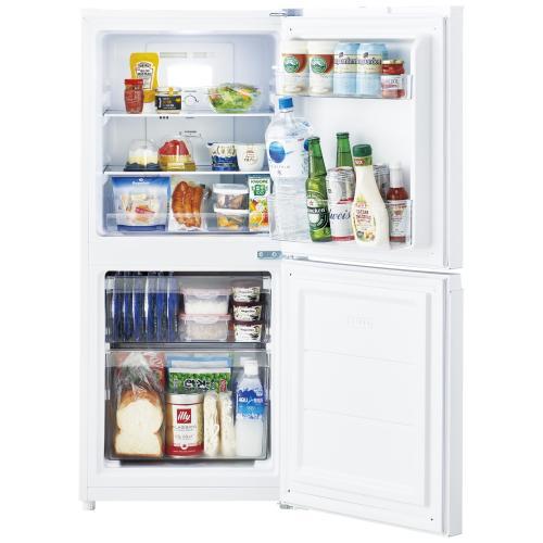 ハイアール 2ドア 冷凍冷蔵庫 右開き  JR-NF121C-W  ［121L］ Haier 新生活の画像