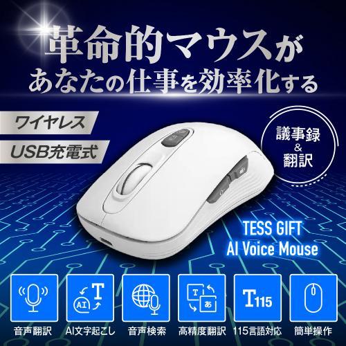 TESS GIFT AI ライティングマウス ブラック 【公式通販】