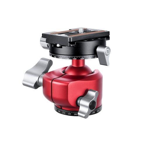 レオフォト LH-30R（RD） 自由雲台 レッド_1