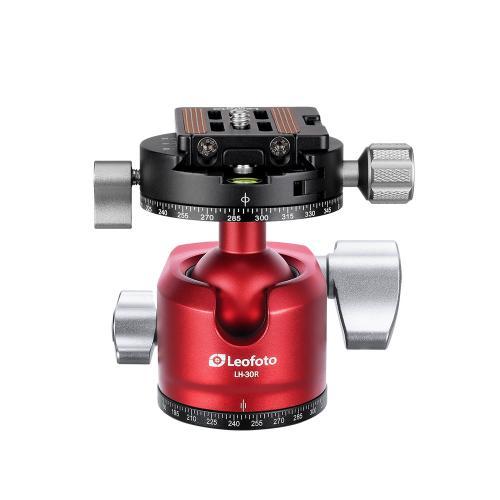 レオフォト LH-30R（RD） 自由雲台 レッド_2