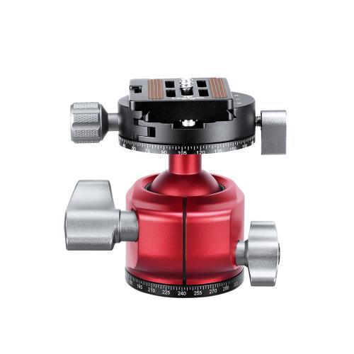 レオフォト LH-30R（RD） 自由雲台 レッド_3
