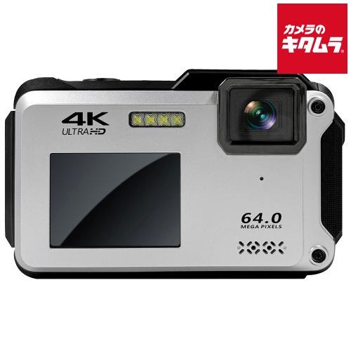 ☆ 新品未開封 Ｂｌｕｅｍａｋｅ 防水コンパクトデジタルカメラTT-WD1300 Bluemake 防水コンパクトデジタルカメラ TT-WD1300 シルバー [防水+