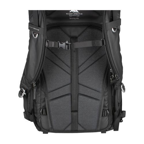 サミットクリエイティブ SUM-TENZING40L-BK＋ テンジン40L ロールトップバックパック ブラックの画像