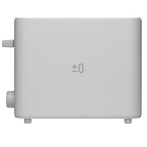 &plusmn;0（プラスマイナスゼロ） ポップアップトースター XKT-V030-W ホワイト