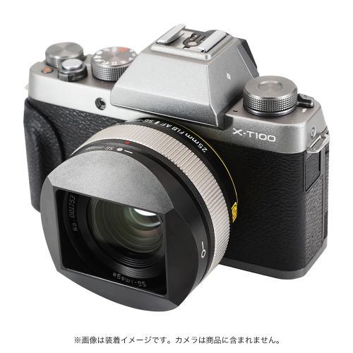 SG-image AF25mm F1.8 フジフイルムX用 APS-C シルバー 《納期約２−３週間》