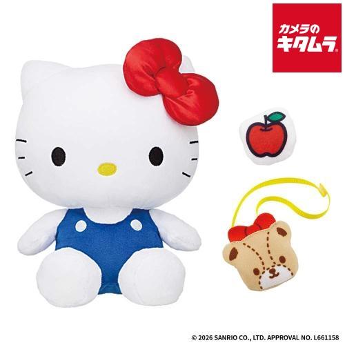 ハローキティ　恐竜博2011 ぬいぐるみ バンダイ いつでもなかよし♪おしゃべりハローキティ : カメラの