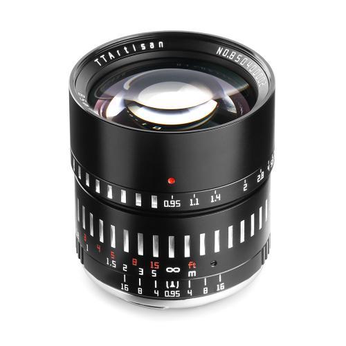 銘匠光学 TTArtisan 50mm f/0.95 C ソニーE用 ブラック×シルバー 《納期約２−３週間》