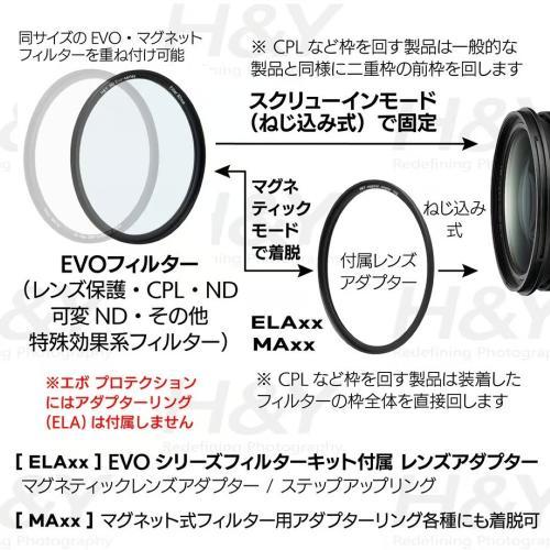 H&Y EVO ストリークフィルター 67mm トランスペアレント EST67
