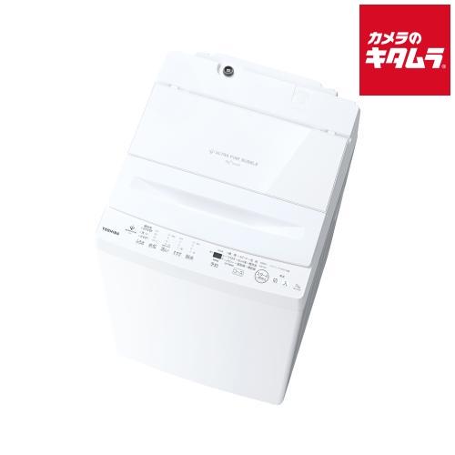 TOSHIBA（東芝） 全自動洗濯機 ZABOON AW-7DH5(W) ピュアホワイト [7kg