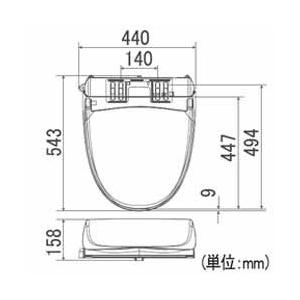 TOSHIBA（東芝） 温水洗浄便座 クリーンウォッシュ SCS-T260 パステル